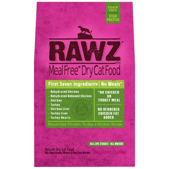 RAWZ  脫水雞肉,火雞肉配方全貓乾糧 7.8 lbs