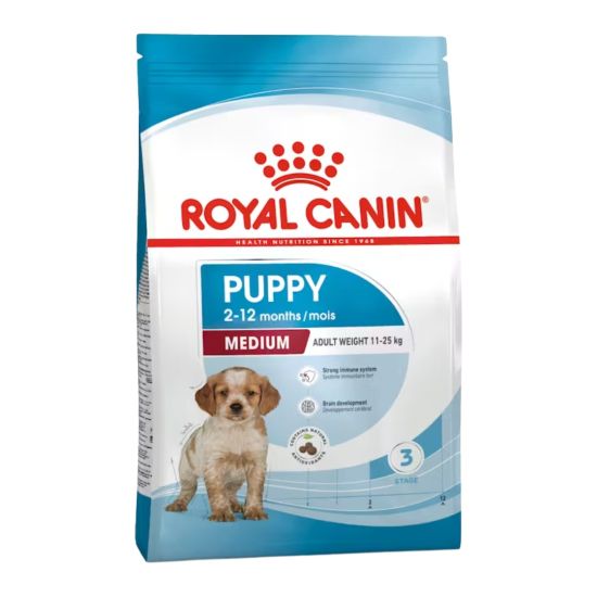 Royal Canin 中型幼犬 (2-12個月) 4kg