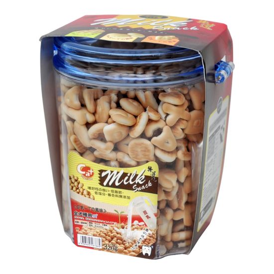 特選 豆乳字母餅 320g (豪華樽裝)