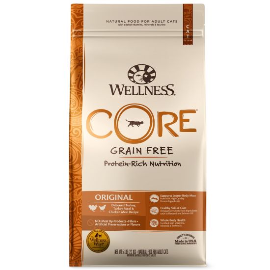 Wellness CORE 無穀物 火雞拼雞肉 貓糧 11lb