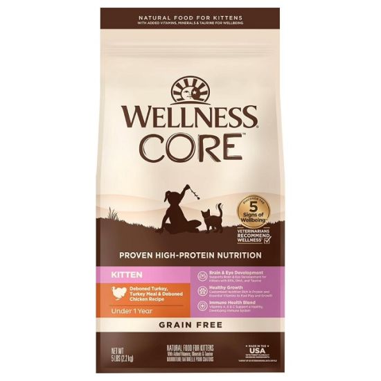 Wellness CORE 無穀物 幼貓成長配方 5lb*exp.date 10/2025*