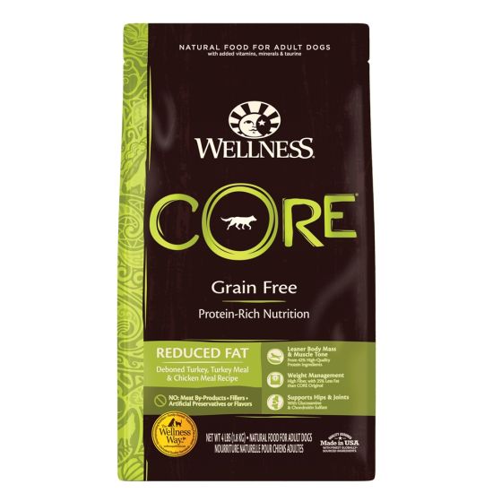 Wellness CORE 無穀物體重管理配方狗糧 24lb