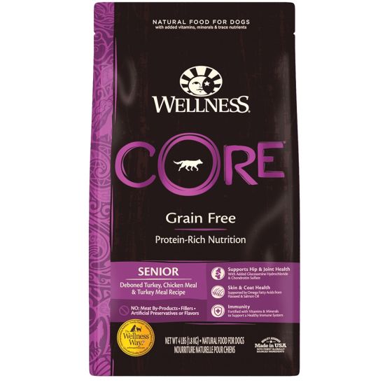 Wellness CORE 無穀物老犬護養配方狗糧 24lb