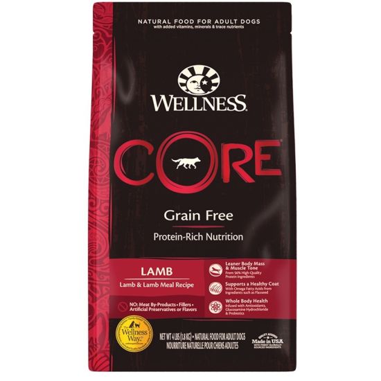 Wellness CORE 無穀物羊肉配方狗糧 4lb