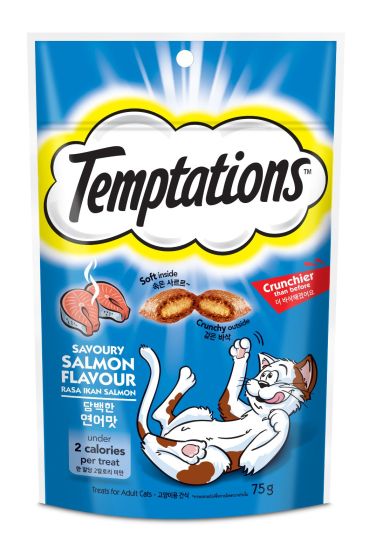 Temptations 貓小食 三文魚 75g*exp.date 9/2025*