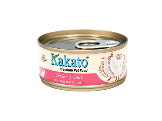 Kakato 貓罐頭 - 雞肉+鴨肉 70g