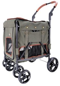 Ibiyaya 大米號寵物推車 (軍綠) 