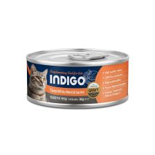 Indigo 吞拿魚蟹肉貓罐頭 80g