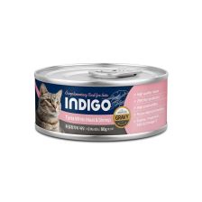 Indigo 吞拿魚鮮蝦貓罐頭 80g