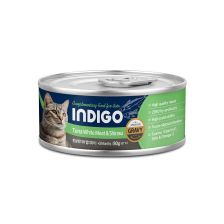 Indigo 吞拿魚鯷魚貓罐頭 80g