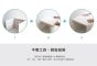 Angle Wave 巧拼單格櫃 (清新白)
