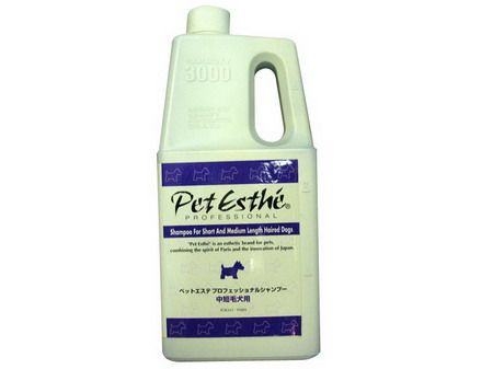 Pet Esthe 專業用洗毛劑 (中短毛犬) 3L