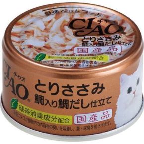 Ciao  雞肉 + 鯛魚 鯛魚湯 85g (A-88)
