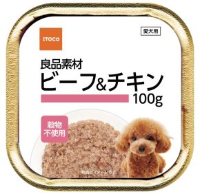Itoco  牛肉雞肉狗餐盒 100g