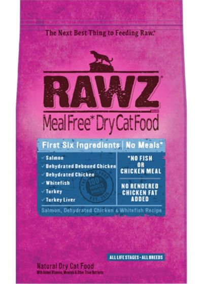 RAWZ 三文魚,脫水雞肉,白肉魚配方全貓乾糧 7.8 lbs