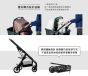 Piccolo Eco Liona 寵物手推車 - 炭黑色  負重:20kg (包雨套) (86205)