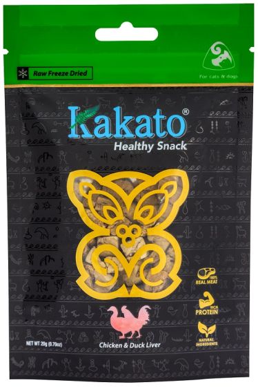 Kakato 凍乾純肉小食 - 雞肝鴨肝 20g